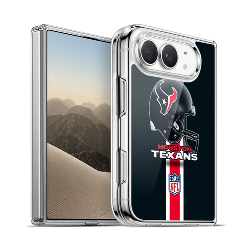 NFL Houston Texans Logo Helmet Soft Gel Case for Apple iPhone Duo