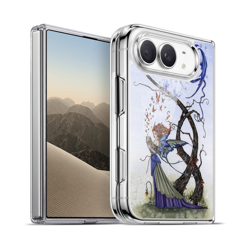 Amy Brown Mystical Art Reading Fairy With Dragon Soft Gel Case for Apple iPhone Duo