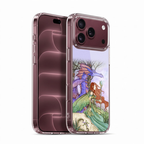 Amy Brown Mystical Art Fairy On A Journey With Dragon Soft Gel Case for Apple iPhone 18 Pro Max