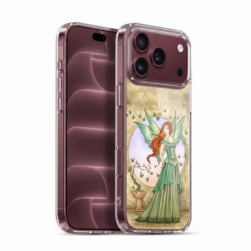 Amy Brown Mystical Art Green Fairy With Butterflies Soft Gel Case for Apple iPhone 18 Pro Max