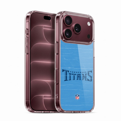 NFL Tennessee Titans Logo Distressed Look Soft Gel Case for Apple iPhone 18 Pro