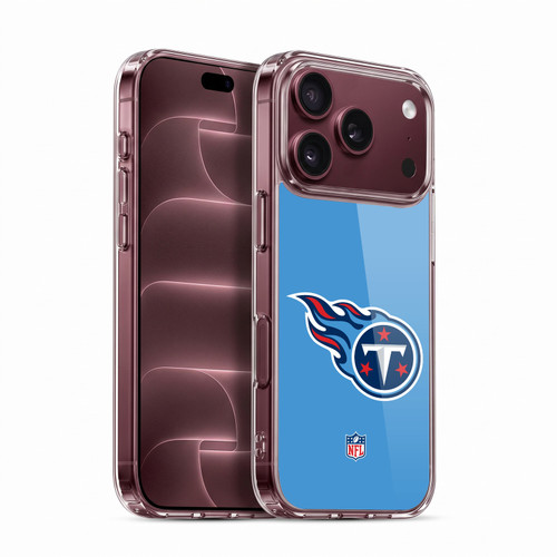 NFL Tennessee Titans Logo Plain Soft Gel Case for Apple iPhone 18 Pro