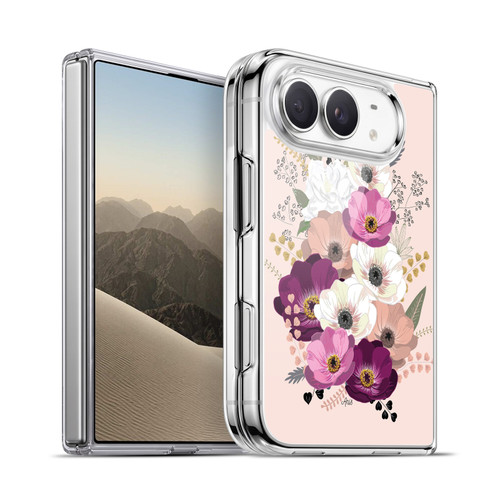 Anis Illustration Flowers Bouquet 1 Soft Gel Case for Apple iPhone Duo