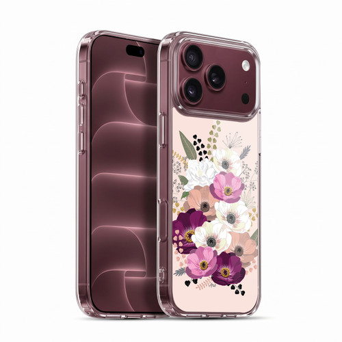 Anis Illustration Flowers Bouquet 1 Soft Gel Case for Apple iPhone 18 Pro Max