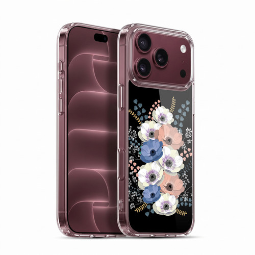 Anis Illustration Flowers Bouquet 5 Soft Gel Case for Apple iPhone 18 Pro Max