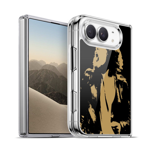 The Rolling Stones Mick Jagger Grunge Soft Gel Case for Apple iPhone Duo