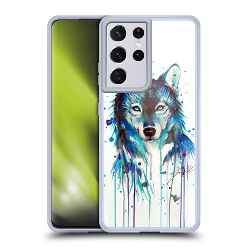 Pixie Cold Animals Ice Wolf Soft Gel Case for Samsung Galaxy S21 Ultra 5G