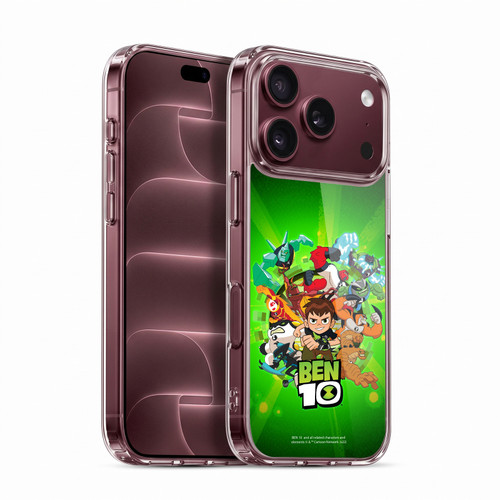 Ben 10: Animated Series Graphics Character Art Soft Gel Case for Apple iPhone 18 Pro