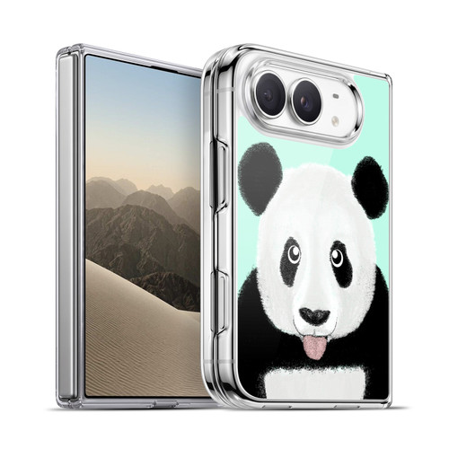 Barruf Animals The Cute Panda Soft Gel Case for Apple iPhone Duo