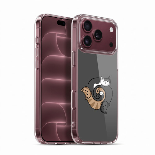 Beth Wilson Doodle Cats 2 Three Triskelion Soft Gel Case for Apple iPhone 18 Pro Max