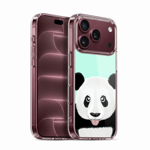 Barruf Animals The Cute Panda Soft Gel Case for Apple iPhone 18 Pro
