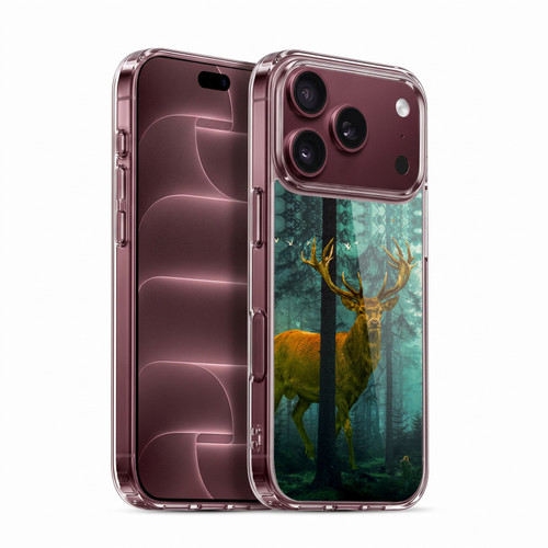 Dave Loblaw Animals Giant Forest Deer Soft Gel Case for Apple iPhone 18 Pro