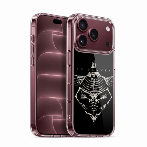 In Flames Metal Grunge Jesterhead Bones Soft Gel Case for Apple iPhone 18 Pro