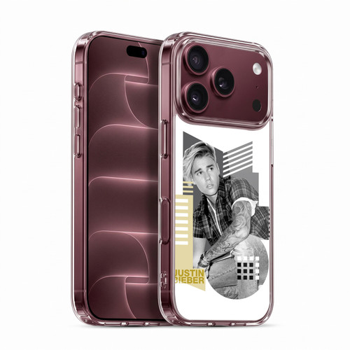 Justin Bieber Purpose B&w Calendar Geometric Collage Soft Gel Case for Apple iPhone 18 Pro