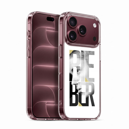 Justin Bieber Purpose B&w Mirror Calendar Text Soft Gel Case for Apple iPhone 18 Pro