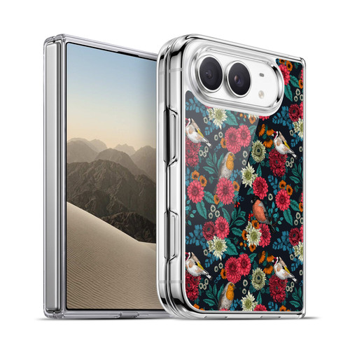 Katerina Kirilova Graphics Garden Birds Soft Gel Case for Apple iPhone Duo