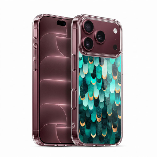 Elisabeth Fredriksson Sparkles Turquoise Soft Gel Case for Apple iPhone 18 Pro