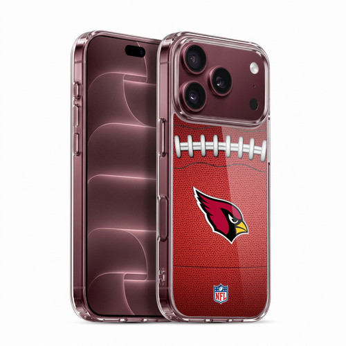 NFL Arizona Cardinals Graphics Football Soft Gel Case for Apple iPhone 18 Pro