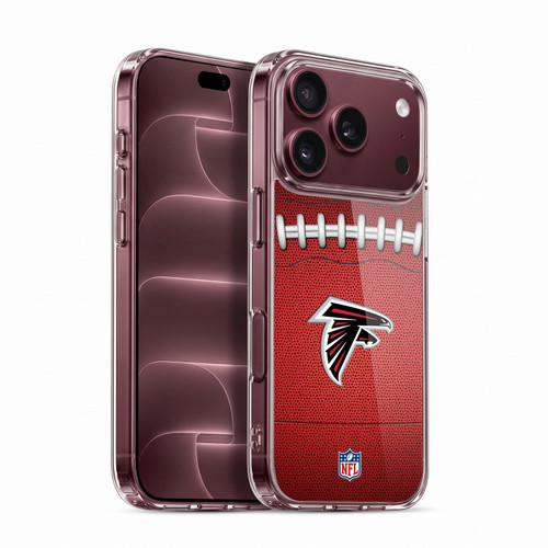 NFL Atlanta Falcons Graphics Football Soft Gel Case for Apple iPhone 18 Pro