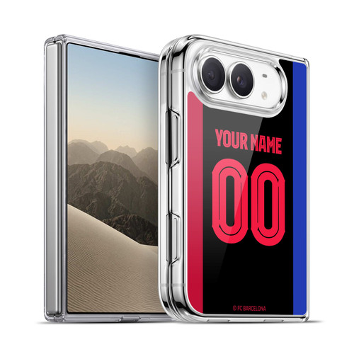 Custom Customised Personalised FC Barcelona 2024/25 Kit Away Soft Gel Case for Apple iPhone Duo