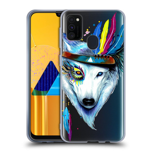 Pixie Cold Animals Warrior Soft Gel Case for Samsung Galaxy M30s (2019)/M21 (2020)