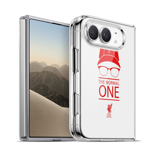 Liverpool Football Club Klopp Icons Icon White Mesh Soft Gel Case for Apple iPhone Duo