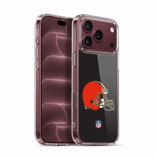 NFL Cleveland Browns Logo Plain Soft Gel Case for Apple iPhone 18 Pro Max