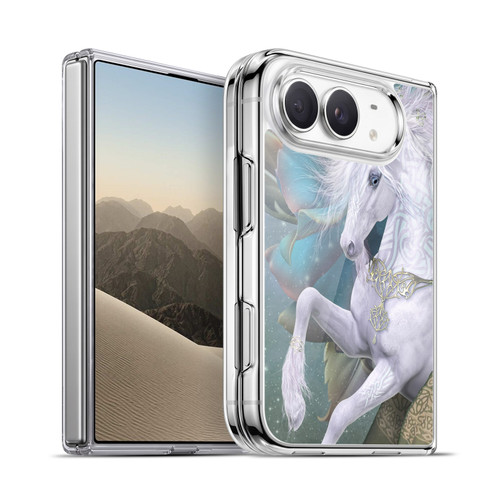 Laurie Prindle Fantasy Horse Kieran Unicorn Soft Gel Case for Apple iPhone Duo