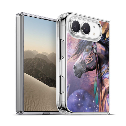 Laurie Prindle Fantasy Horse Native American Shaman Soft Gel Case for Apple iPhone Duo