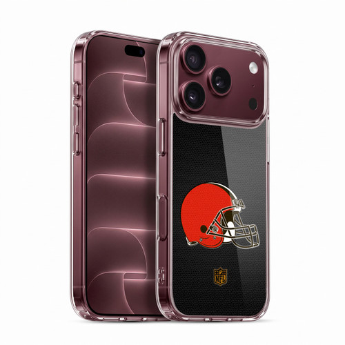 NFL Cleveland Browns Logo Football Soft Gel Case for Apple iPhone 18 Pro