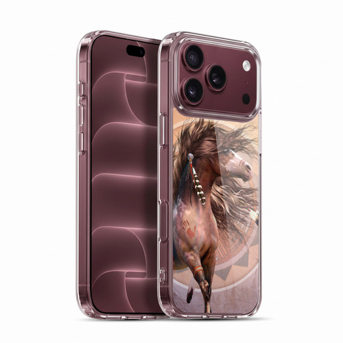 Laurie Prindle Fantasy Horse Spirit Warrior Soft Gel Case for Apple iPhone 18 Pro Max