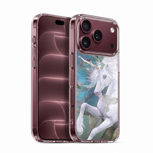 Laurie Prindle Fantasy Horse Kieran Unicorn Soft Gel Case for Apple iPhone 18 Pro