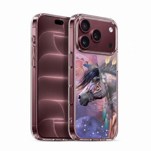 Laurie Prindle Fantasy Horse Native American Shaman Soft Gel Case for Apple iPhone 18 Pro