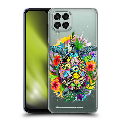 Pixie Cold Animals Turtle Life Soft Gel Case for Samsung Galaxy M33 (2022)
