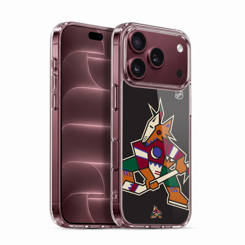 NHL Arizona Coyotes Oversized Soft Gel Case for Apple iPhone 18 Pro