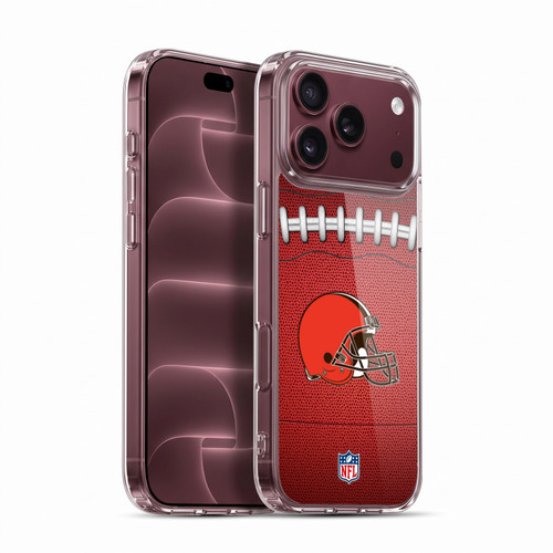 NFL Cleveland Browns Graphics Football Soft Gel Case for Apple iPhone 18 Pro Max