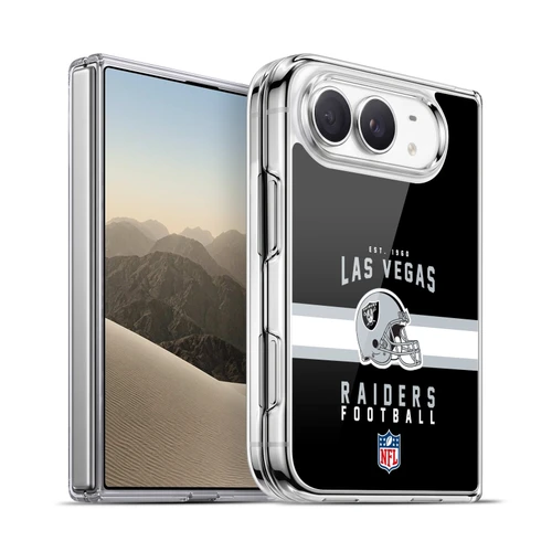 NFL Las Vegas Raiders Graphics Helmet Typography Soft Gel Case for Apple iPhone Duo