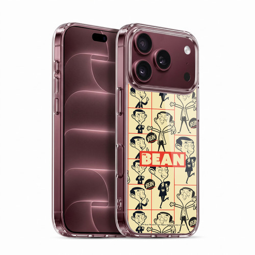 Mr. Bean: The Animated Series Graphic Art Collage Soft Gel Case for Apple iPhone 18 Pro