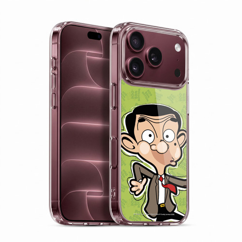 Mr. Bean: The Animated Series Graphic Art Face Soft Gel Case for Apple iPhone 18 Pro