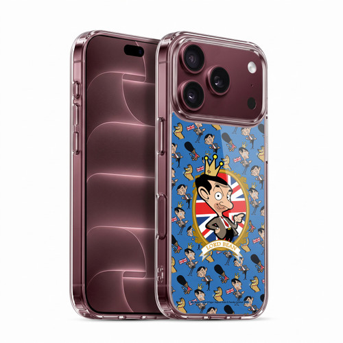 Mr. Bean: The Animated Series Graphic Art Royal Bean Soft Gel Case for Apple iPhone 18 Pro