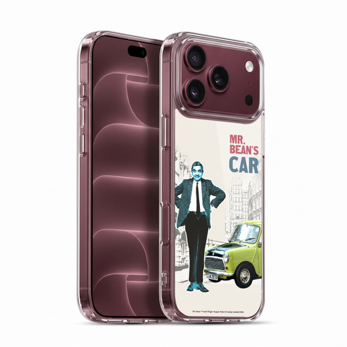 Mr. Bean London Art With Car Soft Gel Case for Apple iPhone 18 Pro Max
