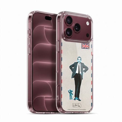 Mr. Bean London Art Postcard Soft Gel Case for Apple iPhone 18 Pro Max