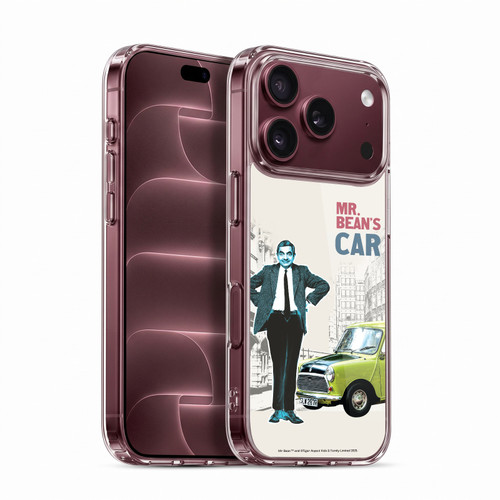 Mr. Bean London Art With Car Soft Gel Case for Apple iPhone 18 Pro