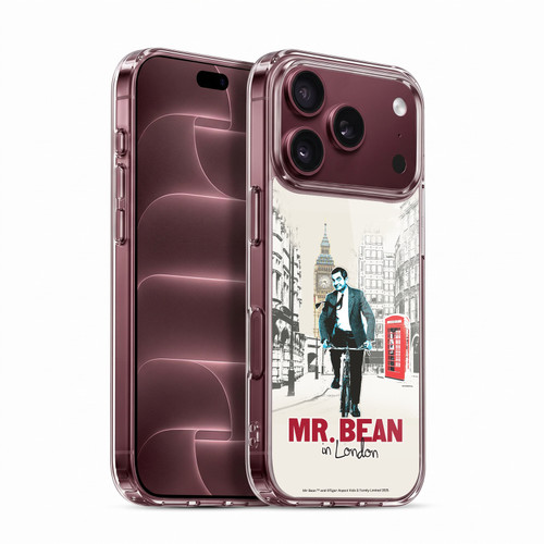 Mr. Bean London Art In London Soft Gel Case for Apple iPhone 18 Pro