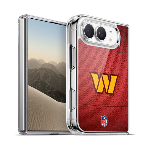 NFL Washington Football Team Graphics Football Soft Gel Case for Apple iPhone Duo