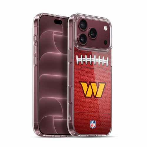 NFL Washington Football Team Graphics Football Soft Gel Case for Apple iPhone 18 Pro Max