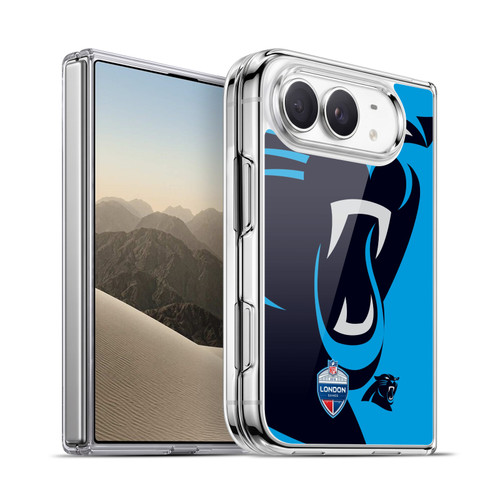 NFL 2019 London Games Oversized Panthers Soft Gel Case for Apple iPhone Duo