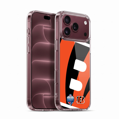 NFL 2019 London Games Oversized Bengals Soft Gel Case for Apple iPhone 18 Pro Max