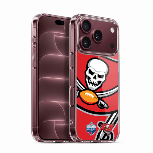 NFL 2019 London Games Oversized Buccaneers Soft Gel Case for Apple iPhone 18 Pro