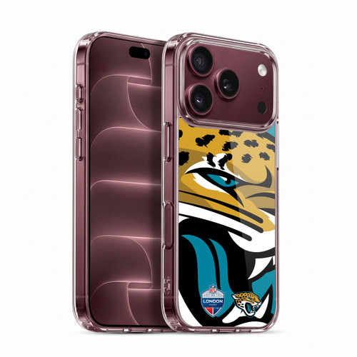 NFL 2019 London Games Oversized Jaguars Soft Gel Case for Apple iPhone 18 Pro